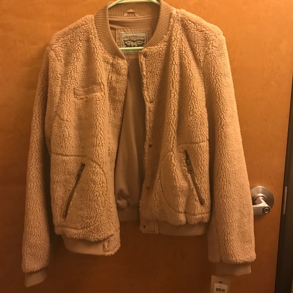 levi's teddy coat